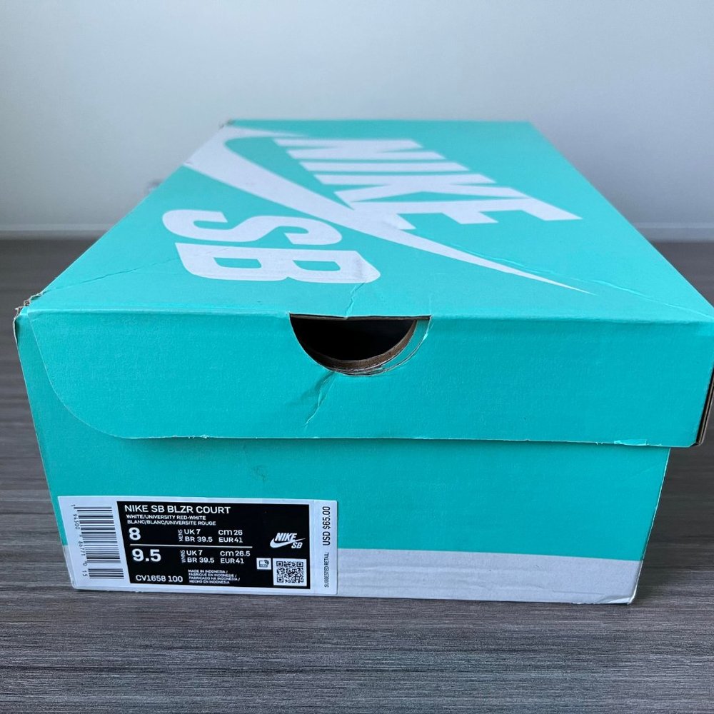 Nike SB BLZR Court Skateboarding Shoes  Blazer CV1658-100 - Picture 16 of 16